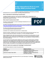 9626 Practical Test Instructions All Series