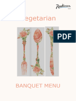 Vegetarian Menu