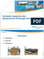 Entretien Inspection Des Equipements D'echange Thermique