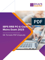 GK Tornado Ibps RRB Po Clerk Mains Exam 2023 Eng 881708655428681