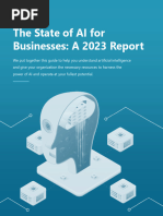 Onebridge - The State of AI For Businesses - A 2023 Report