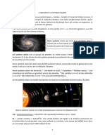 2 - Cours L'univers Et Le Système Soliare