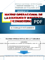 Sesion-7-Matriz Operacional de La Variable y Matriz de Consistencia