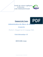 Support de Cours Parti1 SQL