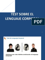 Test Sobre El Lenguaje Corporal