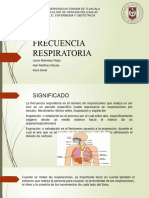 Frecuencia Respiratoria