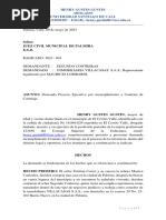 Demanda 2023a Caso G Responsabilidad Contrato de Corretaje