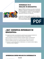 Integración e Inclusión Educativa