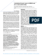 Tamoxifeno Reduce El Riesgo de Ca de Mama Contralateral