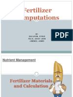 Fertilizer Computations Updated