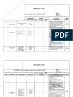 Risk Assessment For Installation of Sleeves Puddle Flanges