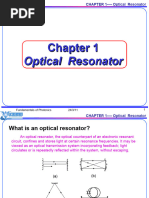 Optical Resonator