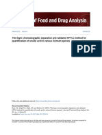 Thin-Layer Chromatographic Separation and Validated HPTLC Method