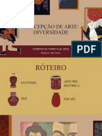 Concepção de Arte Diversidade - Slide