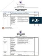 ANANA Weekly Home Learning Plan 3rd QUARTER