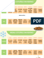 Menu Invierno