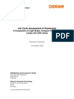 OSRAM LED LCA Summary November 2009