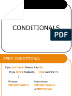 Conditionals Unit 10