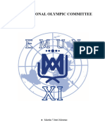 International Olympic Committee - Emun Xi