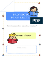 Plan Lector Kinder 2023