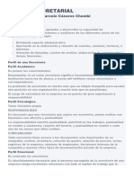 Perfil Secretarial Leer