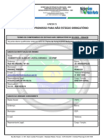 NRE - Anexo X Termo de Compromisso de NAO Estágio Obrigatório