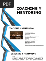 Coaching y Mentoring