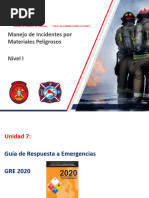 Materiales Peligrosos Nivel I L7 Guia de Respuesta A Emergencias Gre 2020