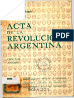 Acta de La Revolucion Argentina-1966