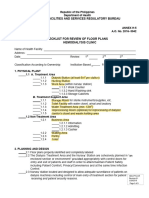 DOH Checklist For Review - HEMODIALYSIS CLINIC