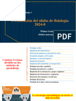 Fisiología Celular y Control Medio Interno