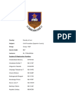 Civil Procedure 