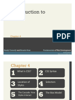 Chapter04 IntroductionToCSS