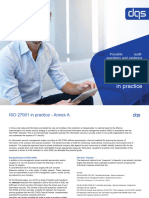 ISO 27001 - Appendix A in Practice: Possible Audit Questions and Evidence For Selected Measures