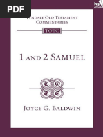 08-Tyndale Comentario Al Antiguo Testamento I y II de Samuel JOYCE G. BALDWIN