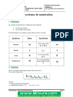 Les Systemes de Numeration