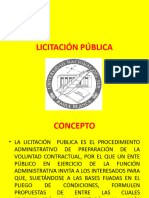 Licitación Pública