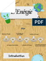 L'énergie