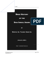 Brief History of Shia Ismaili Imams (892) - DS