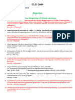 Numerical Problems 2ND Year