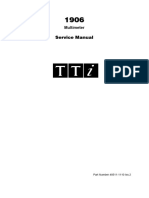 TTI 1906 Multimeter Service Manual