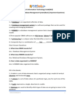 Class X Information Technology Code402 - Unit3 - Important - QA