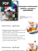 1 - Introdução À Gastronomia