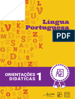 3 Ano Caderno 1 LP Orientações Didáticas 2022