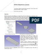 Prácticas FreeCAD 16 - Repeticiones y Bocetos