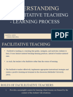 Understanding: The Facilitative Teaching - Learning Process