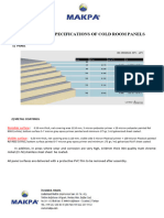 ColdRoom TechnicalSpecifictaion