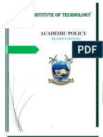 Academic Policy