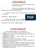 Clase String