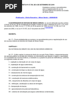 Decreto 47705 Igam Outorga